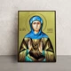 Именная икона Святая Кира Берийская 14 × 19 см - изображение 1