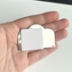Серебряная автомобильная иконка водителя, ладанка в машину Святые, 925 проба (1035) - изображение 6