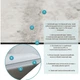 Самоклеящаяся панель Sticker Wall СВП-115 SW-00003255 45,7*45,7*1,5 мм - изображение 3