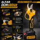 Безщітковий акумуляторний секатор AlFAR Germany PRO DCM680P2 21V для обрізки гілок з міцним корпусом та двома акумуляторами в комплекті - изображение 4