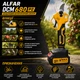 Безщітковий акумуляторний секатор AlFAR Germany PRO DCM680P2 21V для обрізки гілок з міцним корпусом та двома акумуляторами в комплекті - изображение 5