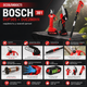 Садовий набір BOSCH секатор DUP365 + пила DUC280HN + штанга 2 м - зображення 5
