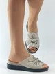 Женские шлепанцы Evromoda 40 (25.5см) Визон 3765 - изображение 1