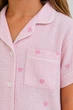 Дитяча муслінова піжама BOBRAND "Sweet hearts" - 146-152 - изображение 4