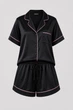 Атласний короткий піжамний комплект BOBRAND - 3XL - зображення 1