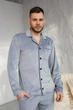 Тепла чоловіча піжама BOBRAND (Сірий колір) - L - зображення 6