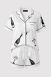 Жіноча сатинова піжама BOBRAND "Pajama party" - 2XL - зображення 1