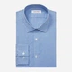 Рубашка хлопковая мужская Calvin Klein 964150202 2XL Синий/Белый (1159863917) - изображение 3