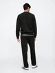 Спортивные штаны на флисе утепленные мужские GAP 193346180 L Черные (1159836457) - изображение 4