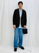 Джинсы широкие мужские Uniqlo 410047 35 Синие (1159863816) - изображение 9