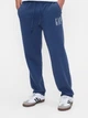 Спортивные штаны на флисе утепленные мужские GAP 474947894 S Синие (1159863662) - изображение 1