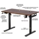 Стіл Mealux PowerDesk Energy Walnut з електрорегулюванням висоти (арт. EVO-201 Energy Walnut/B) - зображення 7