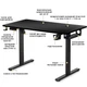 Стіл Mealux PowerDesk Energy Black з електрорегулюванням висоти (арт. EVO-201 Energy B/B) - зображення 4