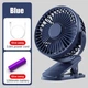 Вентилятор аккумуляторный FAN-AF01 с USB с прищепкой 3 скорости, 360 градусов Jam6797 - изображение 1