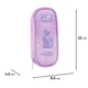 Пенал Kite Catsline K26-599-1, 1 отделение, клапан с карманом на молнии, для девочки - изображение 3