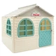Будинок з шторками DOLONI-TOYS 02550/5 (пластиковий) Бірюзовий з білим - изображение 2