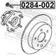 Шпилька колісна Febest 0284-002 - изображение 2