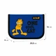 Пенал Kite Garfield "Кіт Гарфілд" 20.5х14х4 см 1 відділення з 1 відворотом каркасний на блискавці синій (GF26-621) - зображення 3