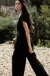 Довгий комбінезон з льону Zara 8570/389 - M - изображение 5