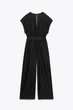 Довгий комбінезон з льону Zara 8570/389 - L - изображение 9