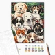 Картина по номерам Щенки BS5544 - изображение 2