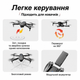 Квадрокоптер E88 GT с экран-пультом 12.5 см, двойная камера, до 100 м, 2 аккумулятора, FPV дрон, кейс - изображение 4
