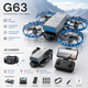 Квадрокоптер G63 с 4K камерой, бесколлекторными моторами, обходом препятствий, FPV Wi-Fi дроном, Optical Flow и ЖК пультом, до 20 минут полета и 150 м - изображение 10