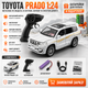 Машинка на радиоуправлении Toyota Prado 1:24, радиоуправляемый автомобиль, RC модель внедорожник, металлическая машинка на пульте со светом и звуком, дрифт машинка, авто на радиоуправлении, RC авто для детей и подарка, 2.4GHz - изображение 9