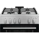 Плита Electrolux газова, 59 л, 60x60 см, чавун, неірж lkg600011x - зображення 2