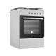 Плита газовая Artel Apetito 10-g White - зображення 2