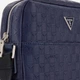 Сумка планшет через плече зі штучної шкіри чоловіча Guess Eco Torino Eco Torino 744402090 Синя (1159863846) - зображення 3