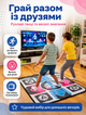 Килимок танцювальний музичний Stepmania Dance Mat для комп'ютера та телевізора з підключенням USB/AV-тюльпан та нековзною поверхнею - зображення 2
