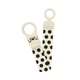Держатель для пустушки BIBS Clip Loop Polka Ivory / Black - изображение 1