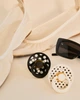 Пустышка BIBS STUDIO COLOUR Polka Latex Round Ivory / Black (6-18 мес.) - изображение 2