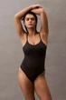 Коригуюче боді Calvin Klein 48(XL) Чорний (146069) - зображення 1