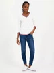 Пуловер женский Tommy Hilfiger 108447313 XL Белый (1159863285) - изображение 4