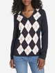 Пуловер женский Tommy Hilfiger 526137521 2XL Синий (1159863441) - изображение 3