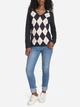 Пуловер женский Tommy Hilfiger 526137521 2XL Синий (1159863441) - изображение 6