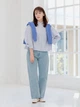 Рубашка женская Uniqlo 491596349 XS Голубая (1159863620) - изображение 10