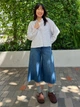Рубашка женская Uniqlo 491596349 XS Голубая (1159863620) - изображение 14
