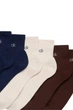 Носки Calvin Klein 40-46 Синий-Бежевый-Коричневый (147989) - изображение 3
