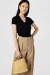 Джемпер в рубчик DKNY 42(S) Черный (147954) - изображение 5