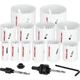 Zestaw otwornic bimetalowych Proline HSS M42 kobalt 19-68 mm 16 elementów (27490) (5903755274908) - obraz 4