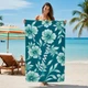 Пляжное полотенце LoveYouHome 75×150 см Гавайи Мятное (ly60221) - изображение 4