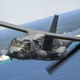 Интерьерная картина Конвертоплан V-22 Osprey, военная авиация, 28×42 см (id6648) - изображение 3