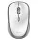 Миша бездротова Trust Yvi+ Silent, White, USB 2.4GHz, оптична, 800/1600 dpi, 4 кнопки, гніздо для зберігання приймача USB, 1xAA (25513) - изображение 1