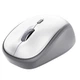 Миша бездротова Trust Yvi+ Silent, White, USB 2.4GHz, оптична, 800/1600 dpi, 4 кнопки, гніздо для зберігання приймача USB, 1xAA (25513) - изображение 2
