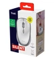 Миша бездротова Trust Yvi+ Silent, White, USB 2.4GHz, оптична, 800/1600 dpi, 4 кнопки, гніздо для зберігання приймача USB, 1xAA (25513) - изображение 5