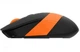 Мышь A4Tech Fstyler FG10S 2000dpi Black+Orange, USB, Wireless, бесшумная - изображение 5