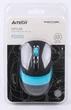 Мышь A4Tech Fstyler FG10S 2000dpi Black+Blue, USB, Wireless, бесшумная (FG10S (Blue)) - изображение 6